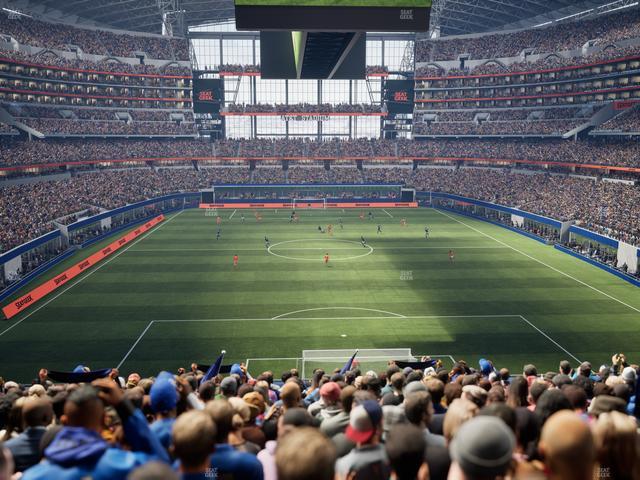 AT&T Stadium - Section 248 Seat View