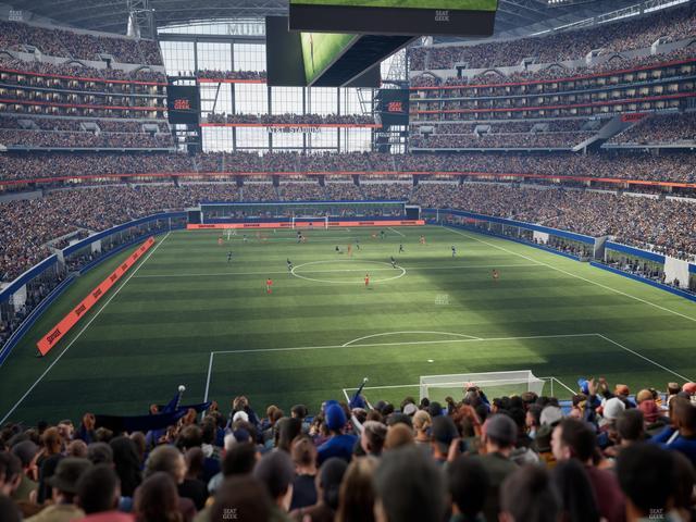 AT&T Stadium - Section 249 Seat View