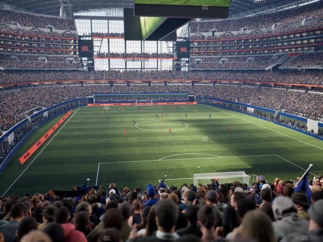 AT&T Stadium - Section 249 Seat View