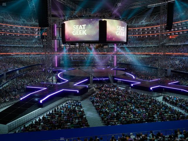 AT&T Stadium - Section 249 Seat View