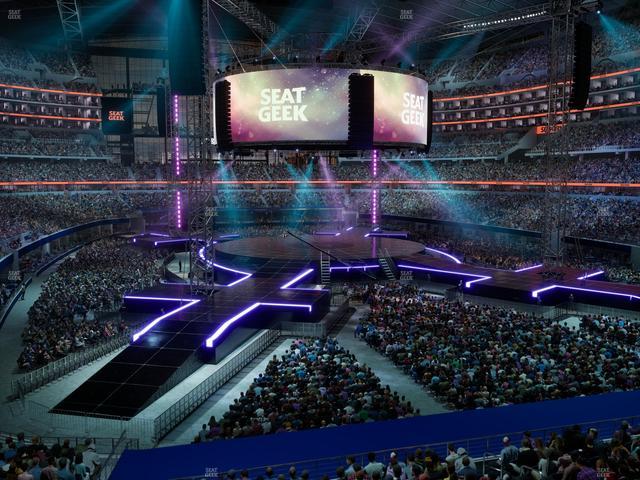 AT&T Stadium - Section 250 Seat View