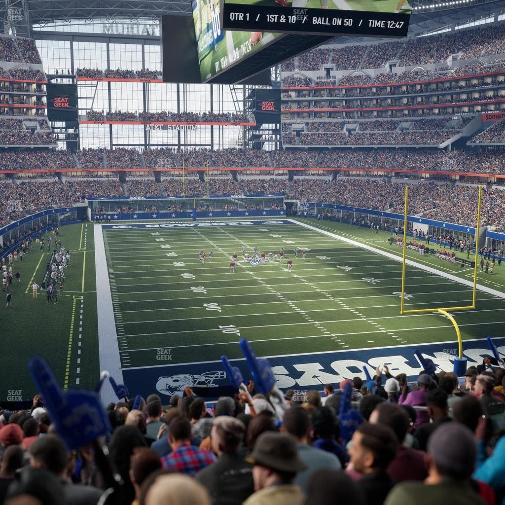 AT&T Stadium - Section 250 Seat View