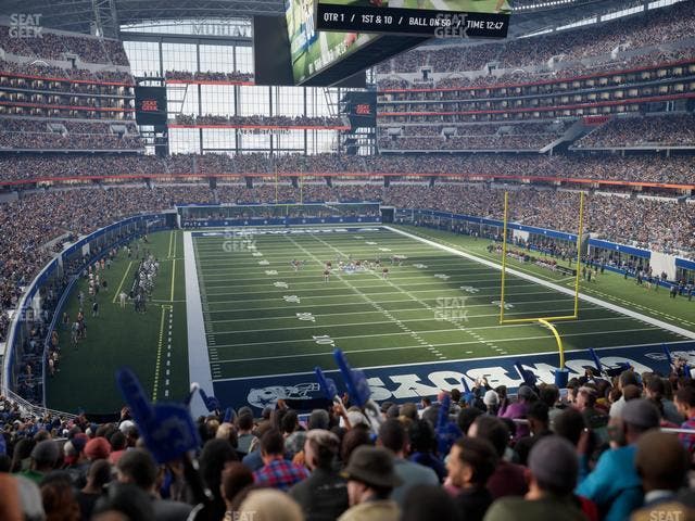 AT&T Stadium - Section 250 Seat View AT&T Stadium - Section 250 Seat View