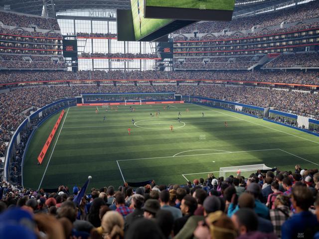 AT&T Stadium - Section 250 Seat View