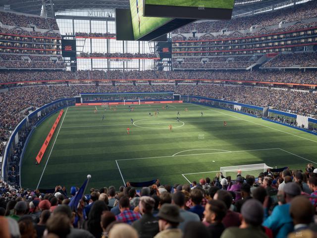 AT&T Stadium - Section 250 Seat View