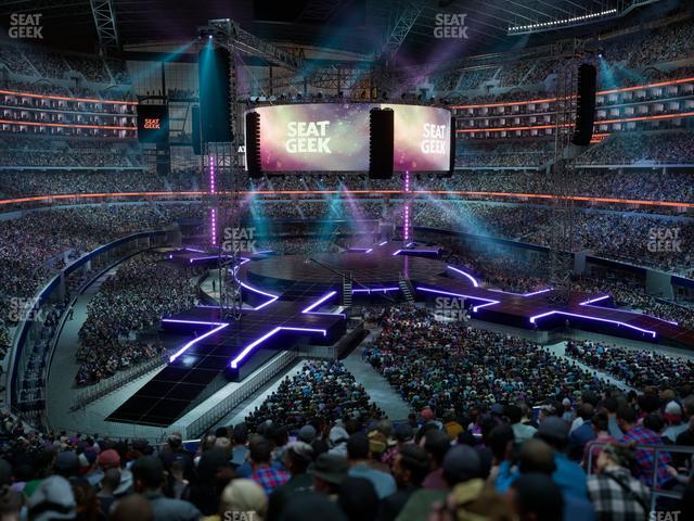 AT&T Stadium - Section 250 Seat View