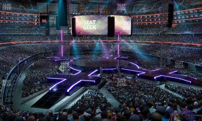 AT&T Stadium - Section 250 Seat View