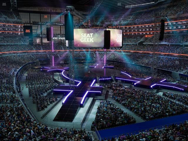 AT&T Stadium - Section 301 Seat View