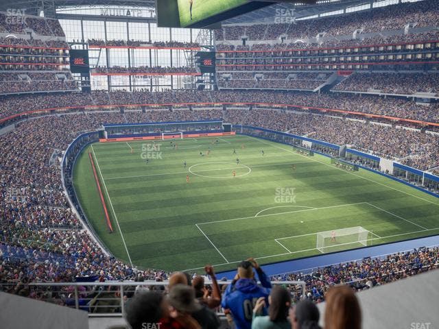 AT&T Stadium - Section 301 Seat View