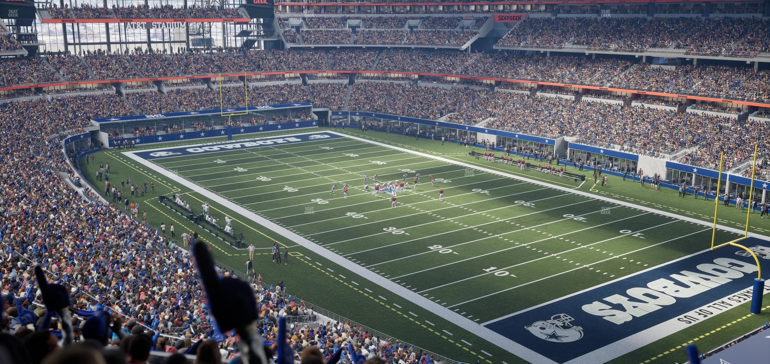 AT&T Stadium - Section 303 Seat View