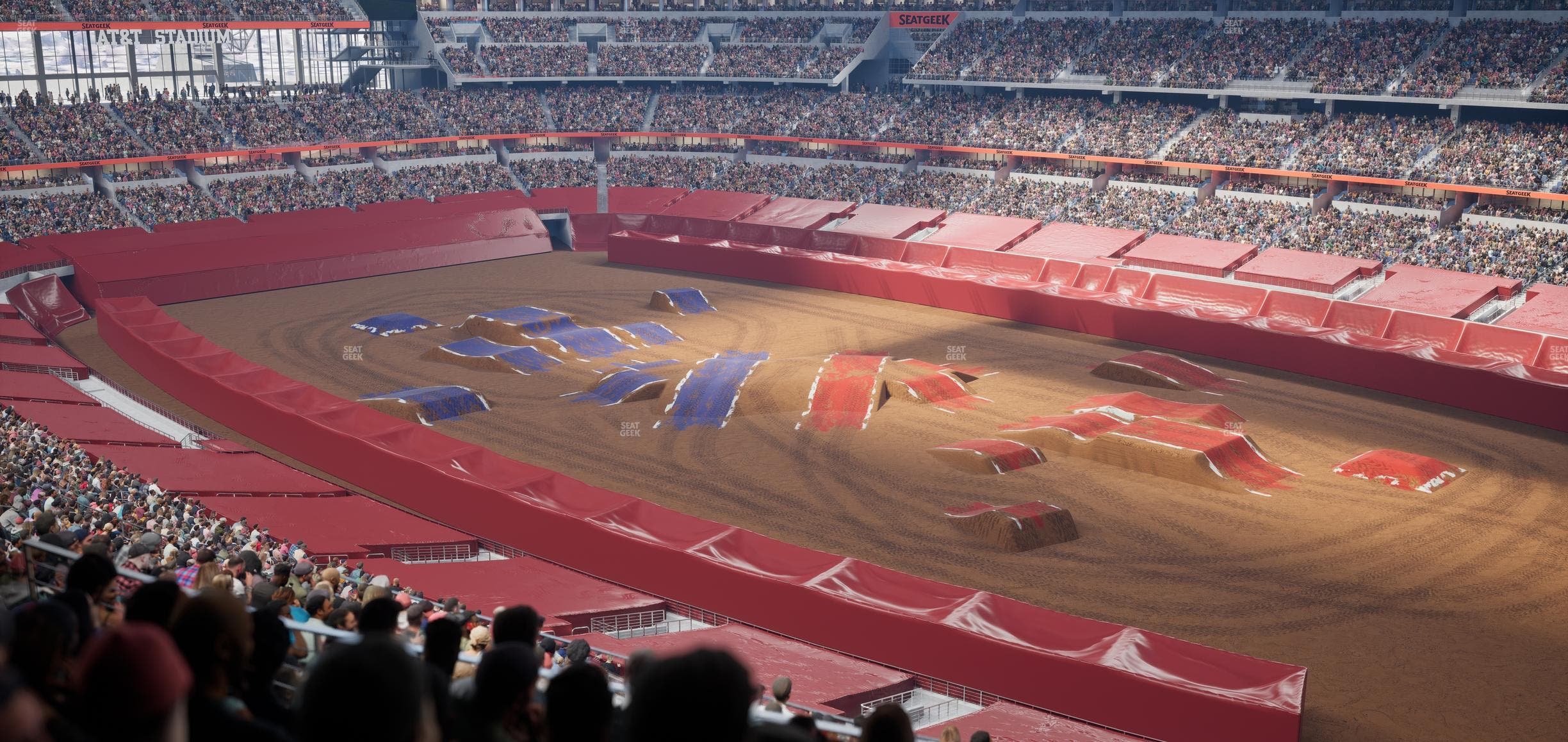 AT&T Stadium - Section 304 Seat View