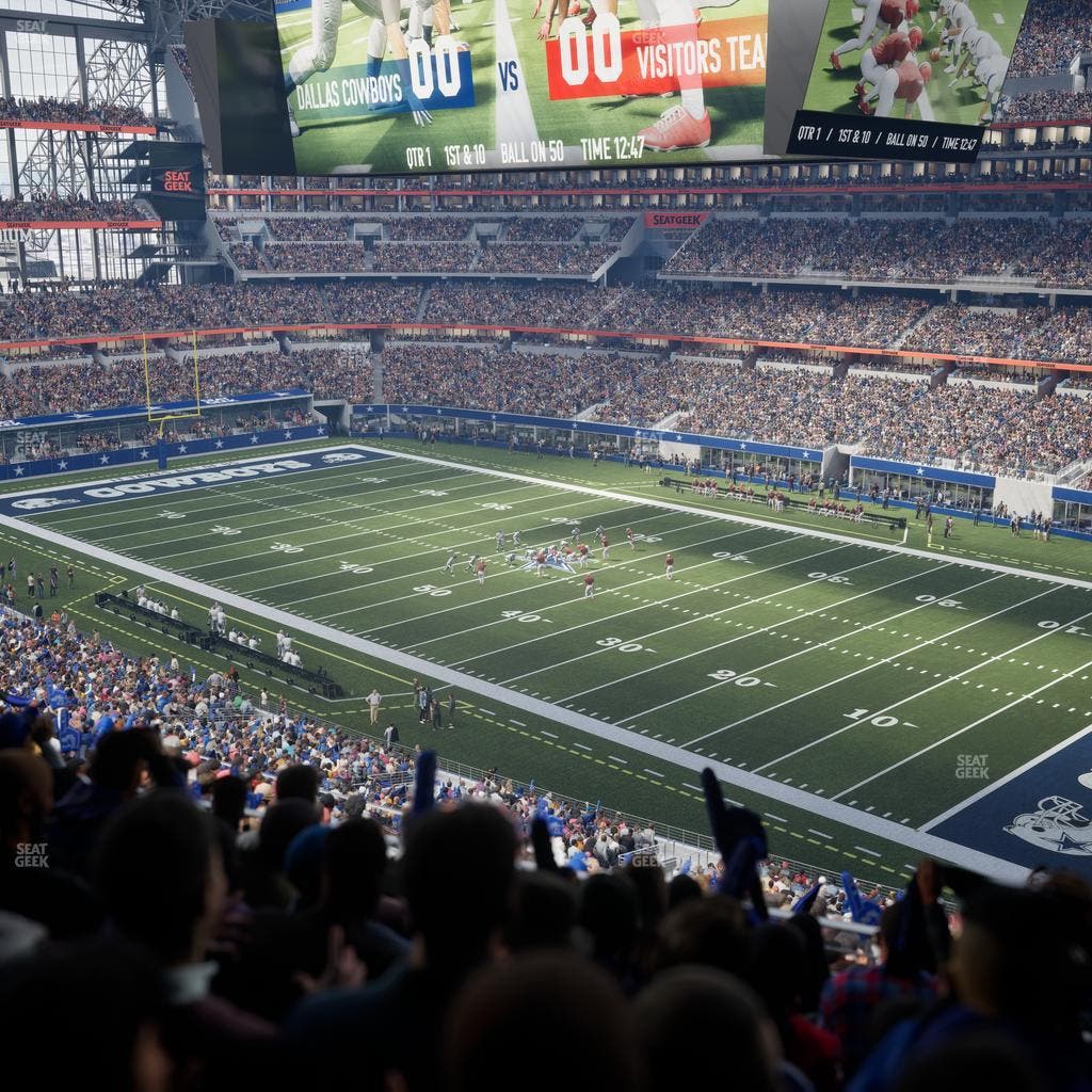 AT&T Stadium - Section 304 Seat View