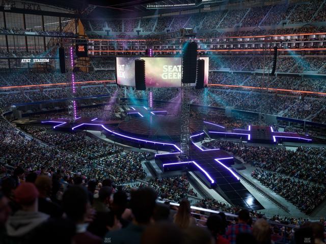 AT&T Stadium - Section 304 Seat View