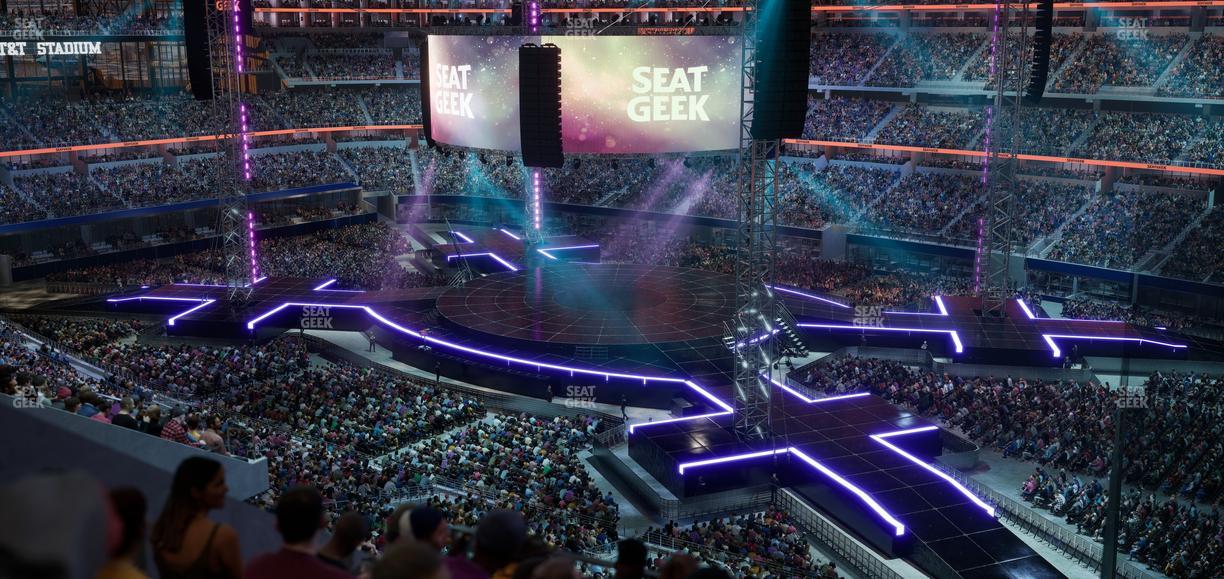 AT&T Stadium - Section 305 Seat View