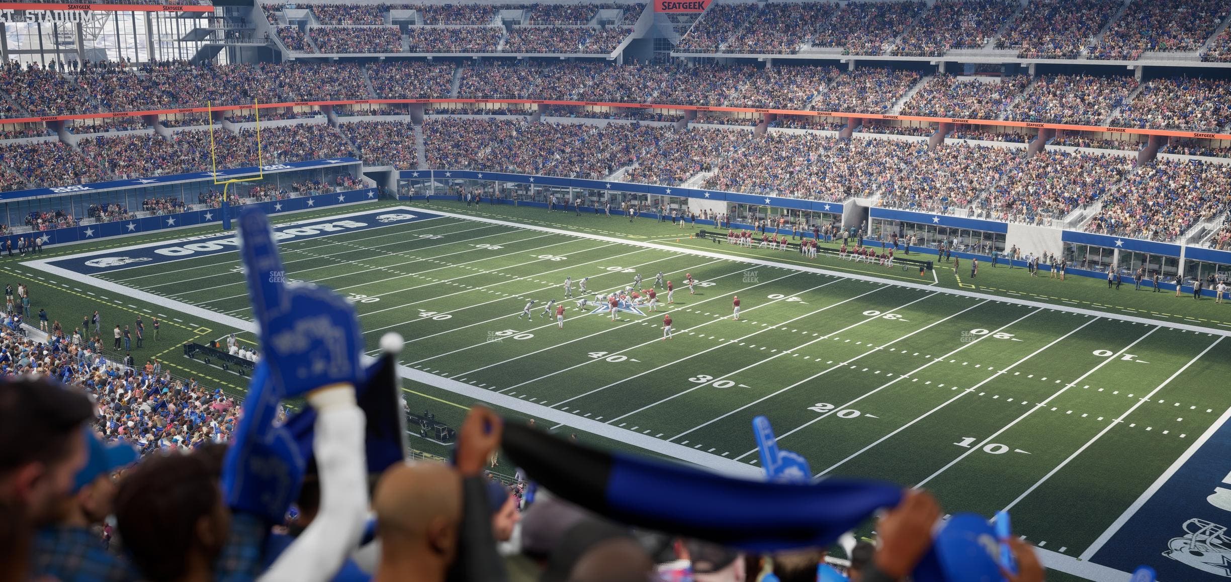 AT&T Stadium - Section 305 Seat View