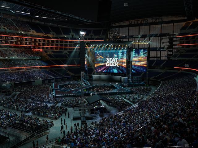 AT&T Stadium - Section 317 Seat View