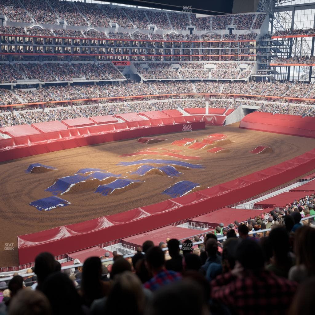 AT&T Stadium - Section 317 Seat View