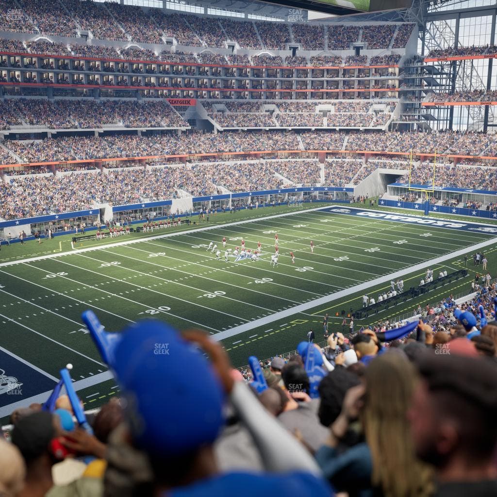 AT&T Stadium - Section 317 Seat View