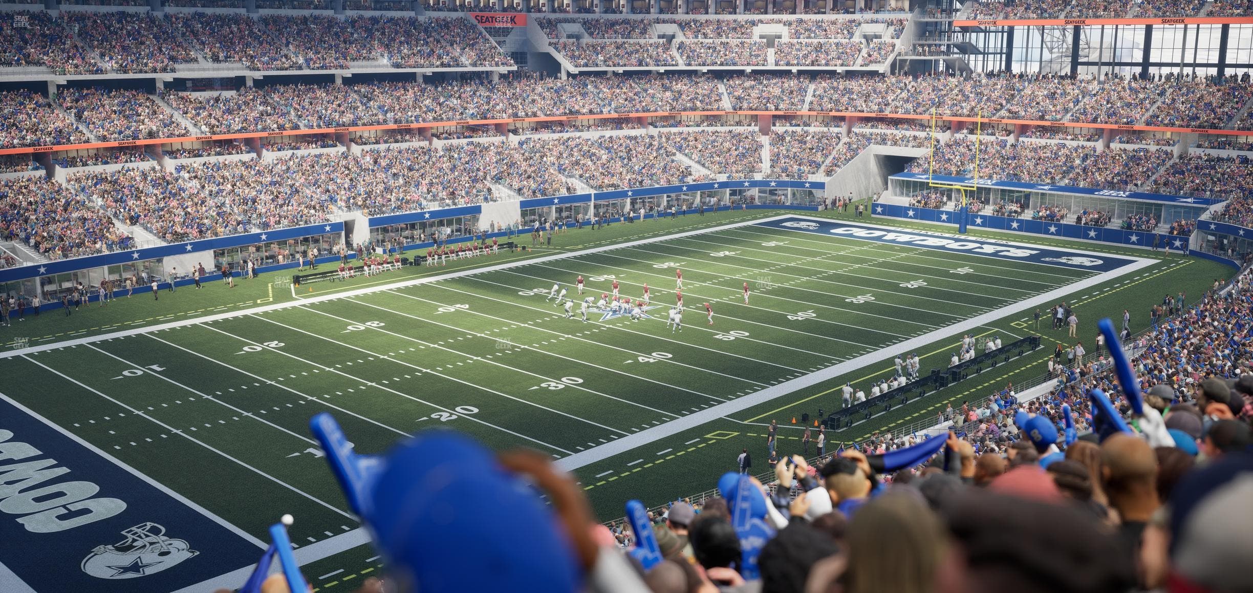 AT&T Stadium - Section 317 Seat View
