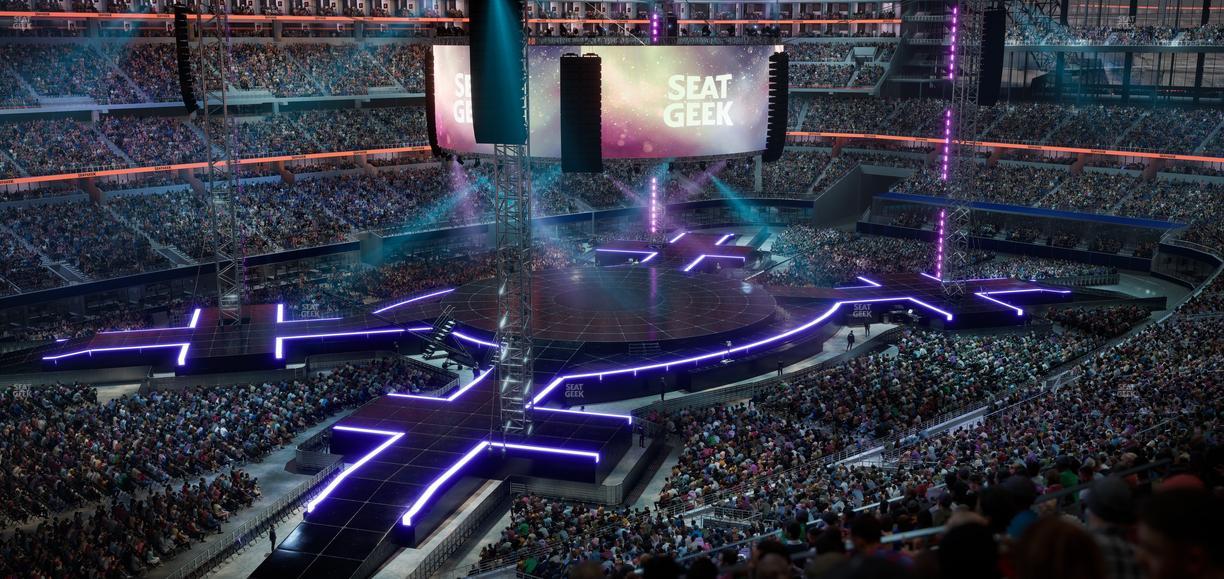 AT&T Stadium - Section 317 Seat View