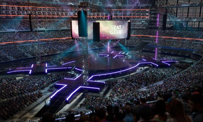 AT&T Stadium - Section 317 Seat View