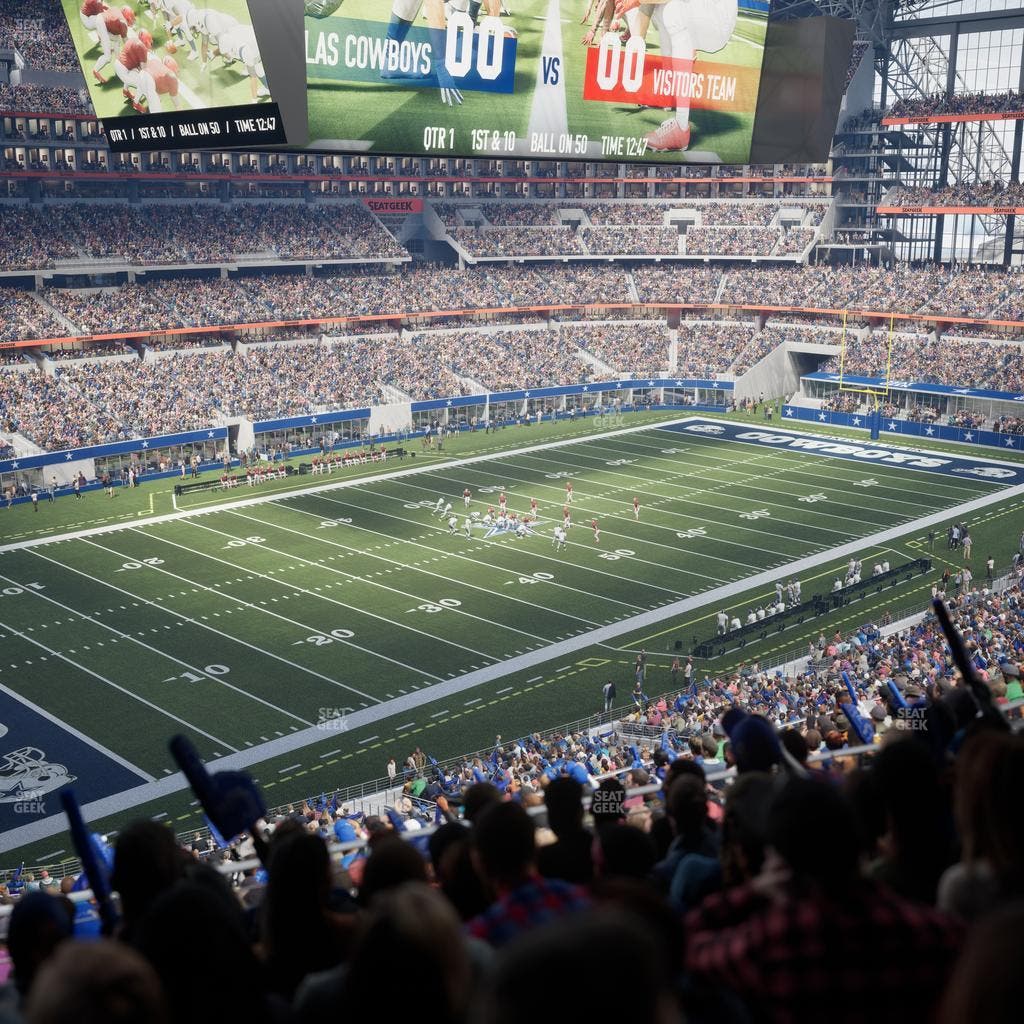 AT&T Stadium - Section 317 Seat View