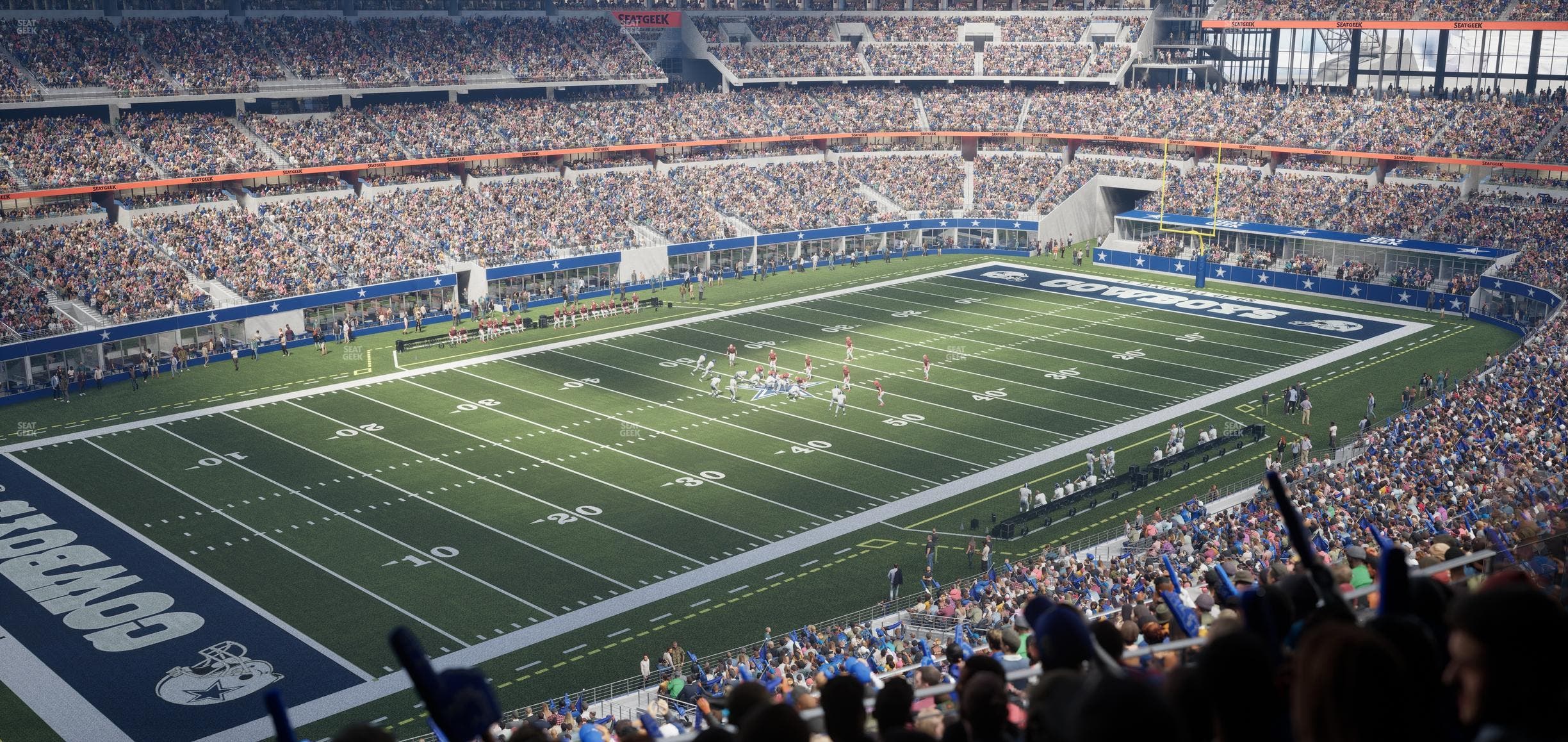 AT&T Stadium - Section 317 Seat View