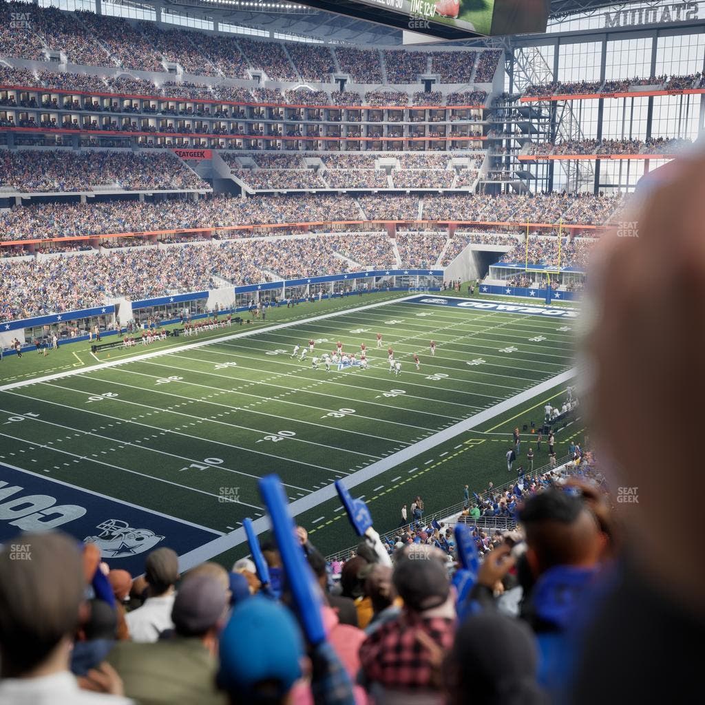 AT&T Stadium - Section 318 Seat View