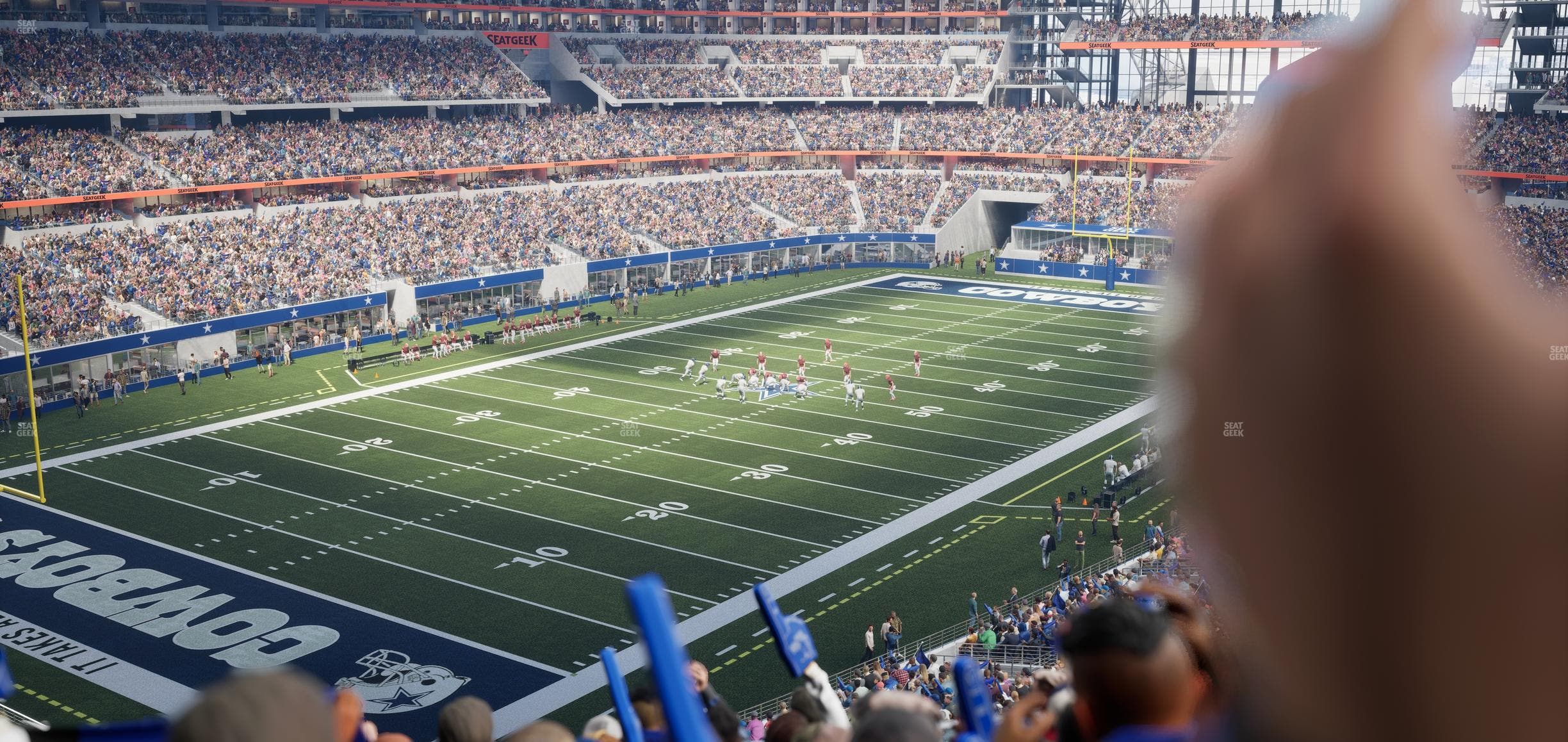 AT&T Stadium - Section 318 Seat View