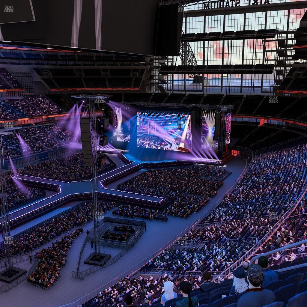 AT&T Stadium - Section 318 Seat View
