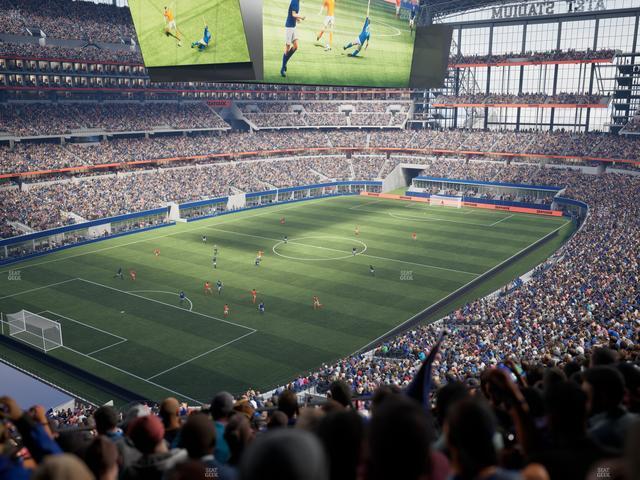 AT&T Stadium - Section 318 Seat View