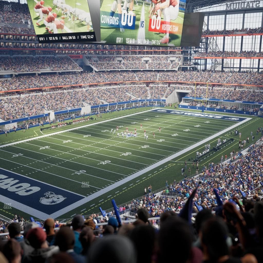 AT&T Stadium - Section 318 Seat View