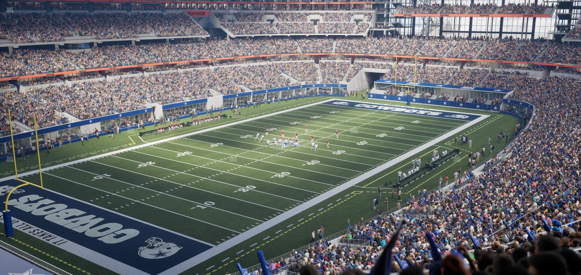 AT&T Stadium - Section 318 Seat View