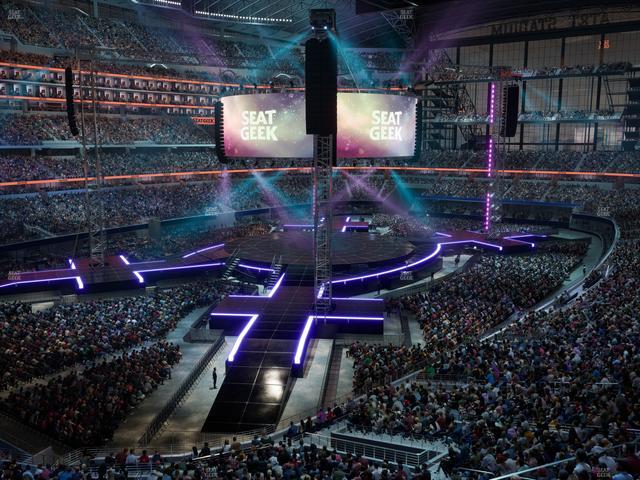 AT&T Stadium - Section 318 Seat View