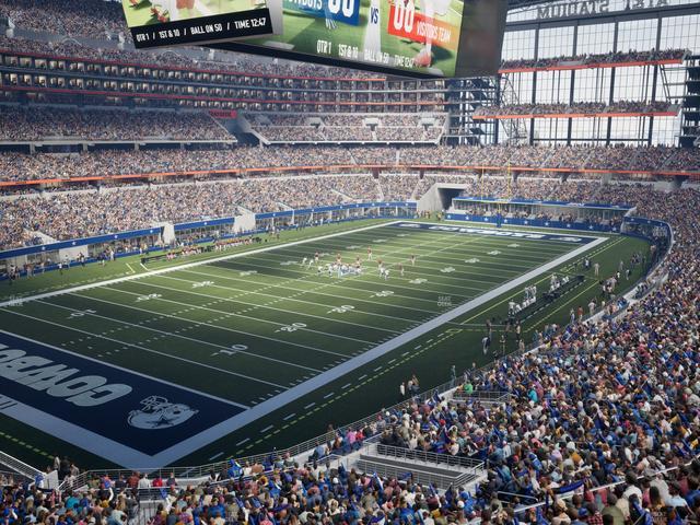 AT&T Stadium - Section 318 Seat View