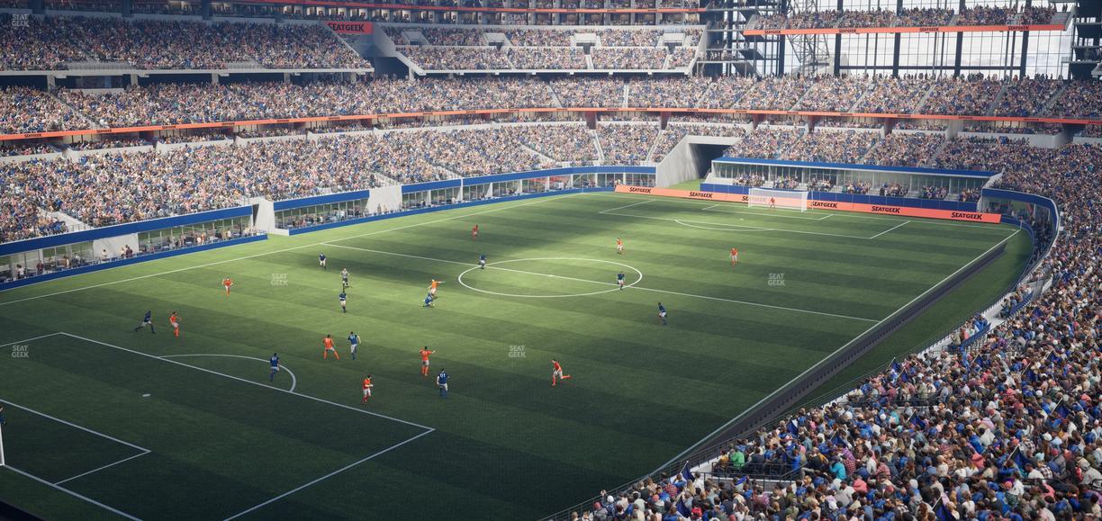 AT&T Stadium - Section 318 Seat View