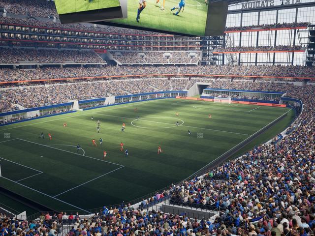 AT&T Stadium - Section 318 Seat View