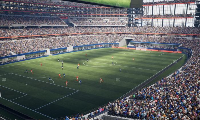 AT&T Stadium - Section 318 Seat View