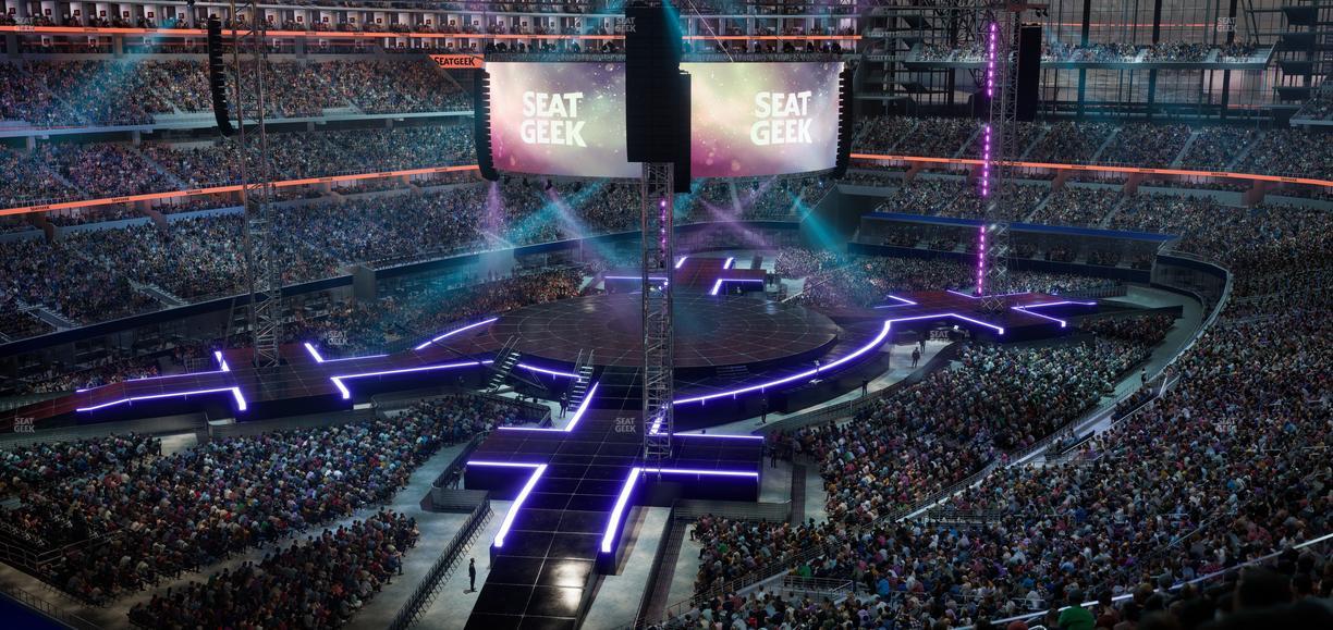 AT&T Stadium - Section 318 Seat View