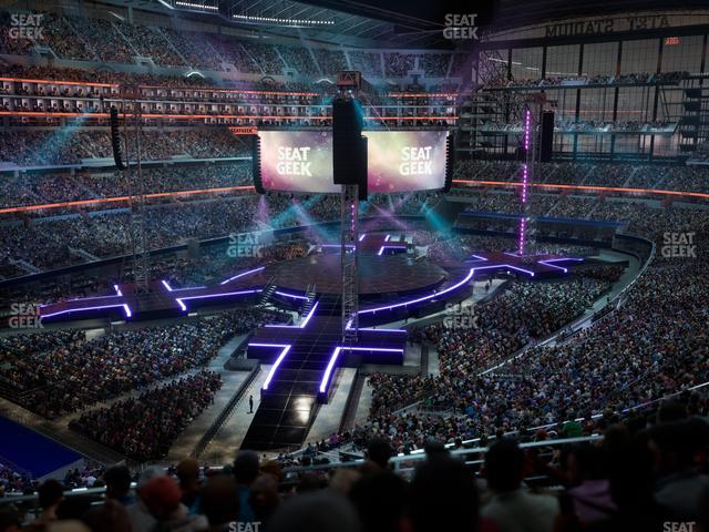 AT&T Stadium - Section 318 Seat View