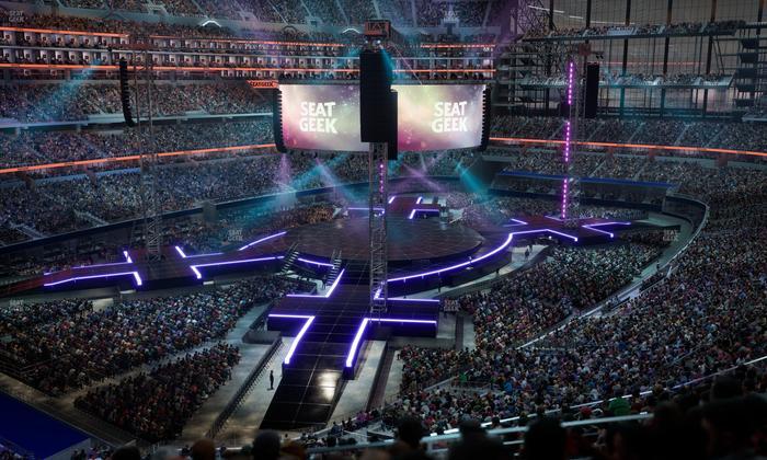 AT&T Stadium - Section 318 Seat View