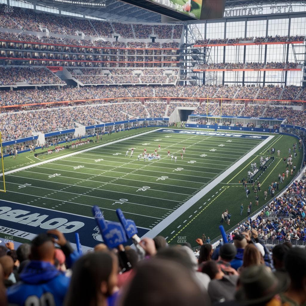 AT&T Stadium - Section 319 Seat View