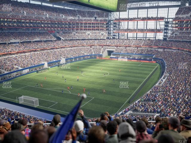 AT&T Stadium - Section 319 Seat View