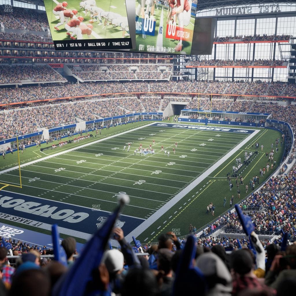 AT&T Stadium - Section 319 Seat View