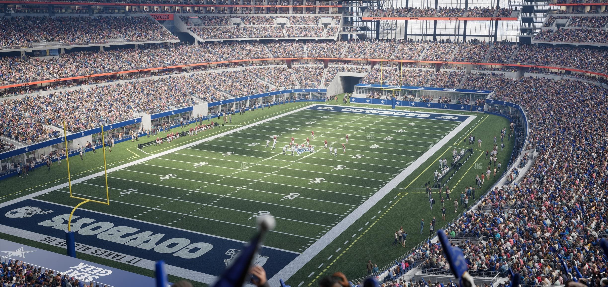 AT&T Stadium - Section 319 Seat View