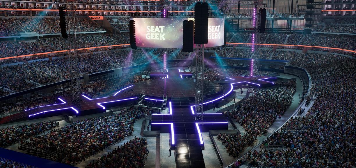 AT&T Stadium - Section 319 Seat View