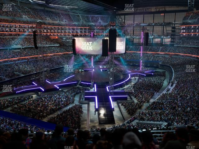 AT&T Stadium - Section 319 Seat View