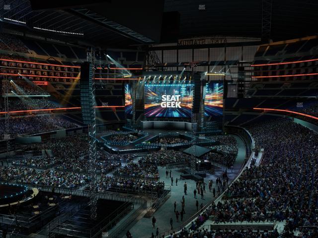 AT&T Stadium - Section 319 Seat View