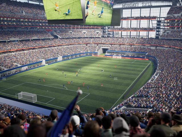 AT&T Stadium - Section 319 Seat View