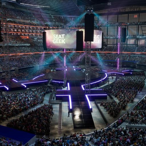 AT&T Stadium - Section 319 Seat View